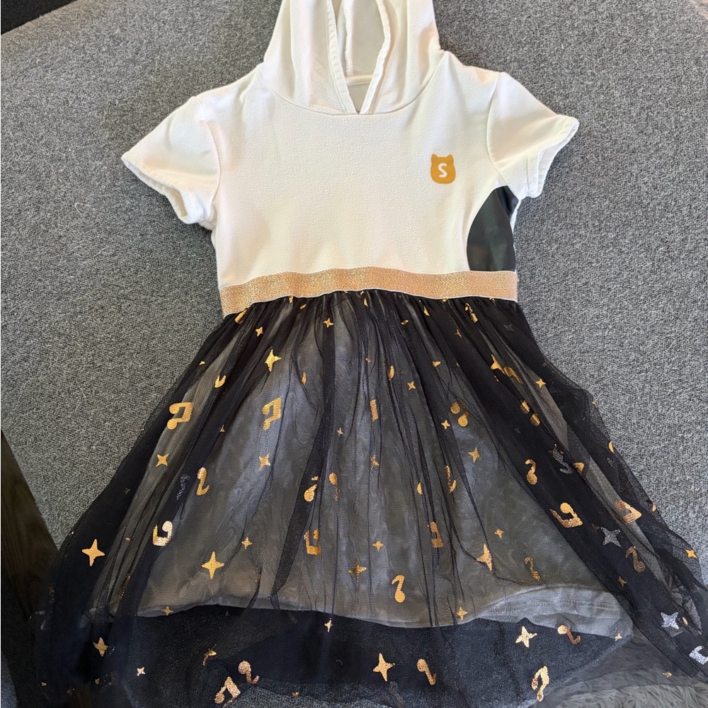 Squishmallows Cam the Cat Hooded Dress